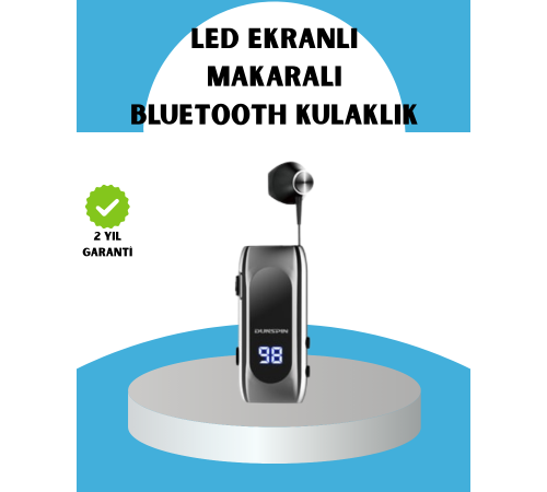 20 Dakikada Hızlı Şarj – Titreşimli Uyarılı Kablosuz Kulaklık