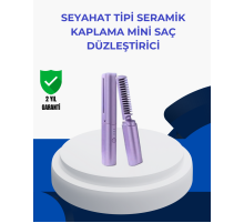 Taşınabilir Saç Düzleştirici Tarak – Ayarlanabilir Isı Kontrollü