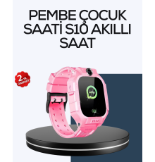 S10 Akıllı Çocuk Saati Çift Yönlü Konuşma ve SOS Fonksiyonu