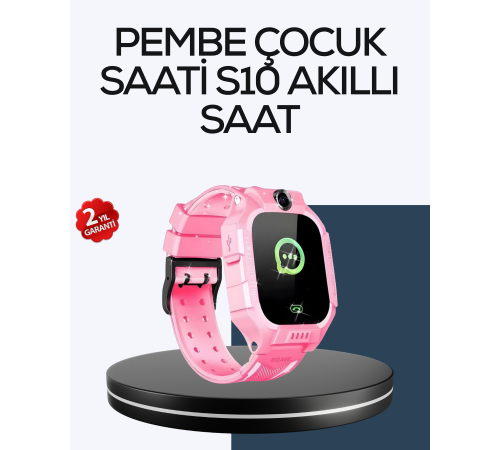 S10 Akıllı Çocuk Saati Çift Yönlü Konuşma ve SOS Fonksiyonu