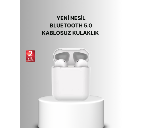 Dokunmatik Kontrollü 2. Nesil Bluetooth 5.0 Uzun Pil Ömürlü Kulaklık
