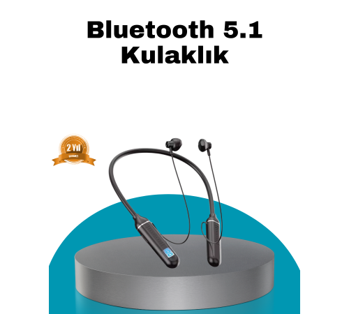 Uzun Pil Ömrü ve Hızlı Şarj Özellikli Bluetooth Kulaklık