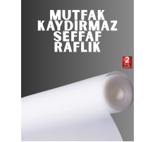 Kesilebilir şeffaf raflık çekmece kaplaması mutfak için