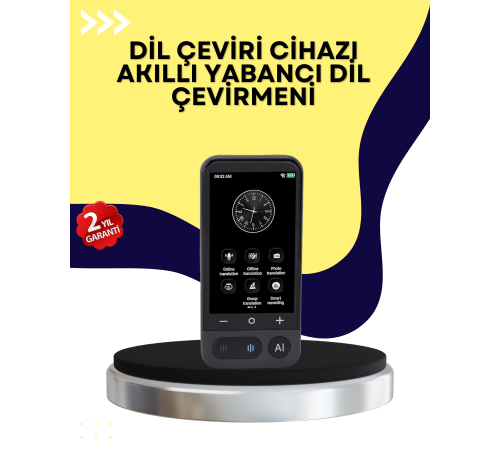 Fotoğraf Tanıma ve Konuşma Çevirili Akıllı Tercüman