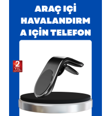 Kalorifer Izgaralı Manyetik Telefon Tutucu – Sarsıntı Geçirmez