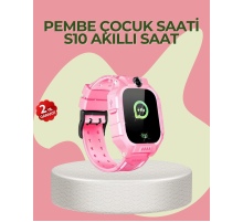 S10 Çocuk Takip Saati Güvenli Alan Uyarısı ve Sesli Mesaj