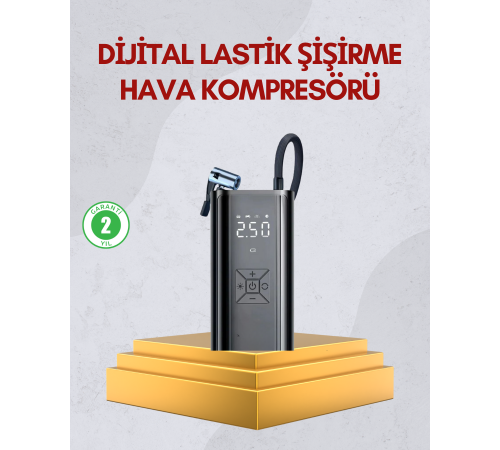 Kablosuz Kullanımlı Dijital Kontrollü Taşınabilir Şişirme Cihazı
