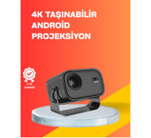 4000 Lümen Parlaklık Değerine Sahip Ev ve Ofis Projektör