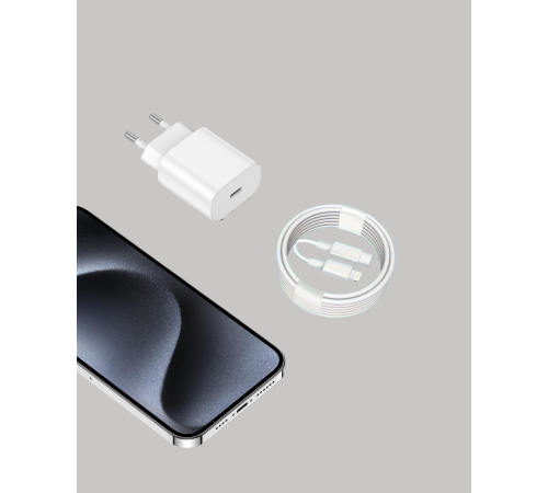 iPhone ve iPad Uyumlu 20W Güvenli USB-C Hızlı Şarj Adaptörü