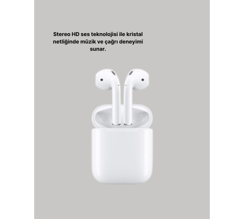 2. Nesil Bluetooth 5.0 Kablosuz Kulaklık Su Geçirmez HD Ses