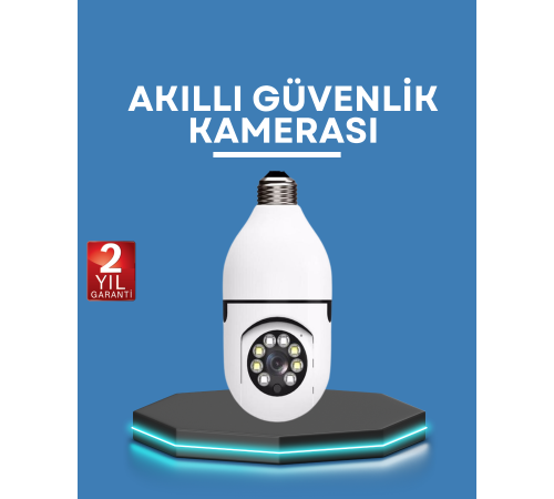 Akıllı Güvenlik Kamerası Full HD Görüntü ve Gece Görüş Özellikli