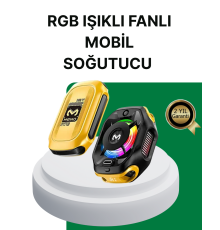 7 Kanatlı Vortex Fanlı Akıllı Telefon Soğutma Aparatı