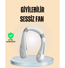 Esnek Silikon Tasarımlı Taşınabilir Kişisel Fan