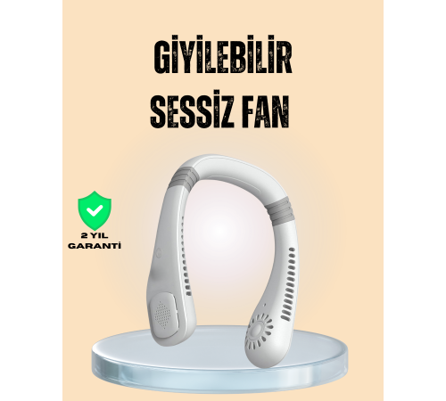 Esnek Silikon Tasarımlı Taşınabilir Kişisel Fan