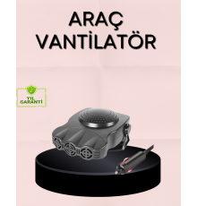 Kışın Isıtıcı Yazın Soğutucu Araç Fanı