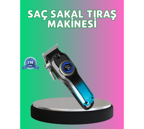 4 Limit Tarağı ve Ayarlanabilir Kesim Uzunluğu Saç Makinesi