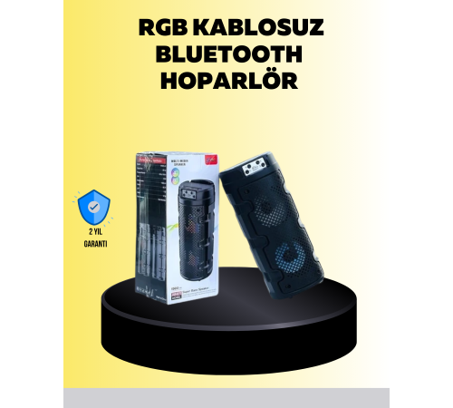 Kompakt ve Şık Tasarımlı Taşınabilir Hoparlör
