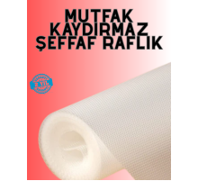 Eva malzemeden kaydırmaz şeffaf raflık buzdolabı kaplaması