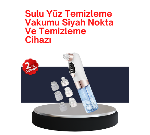 Evde Kolay Kullanım İçin Şarjlı Siyah Nokta Temizleme Aleti