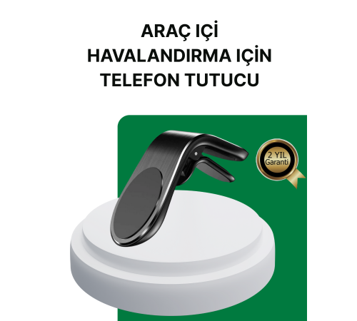 360° Ayarlanabilir Araç Telefon Tutucu – Tüm Telefonlarla Uyumlu