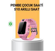 S10 Akıllı Çocuk Saati Anlık Konum ve Sesli Mesaj Destekli