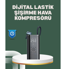 Bisiklet, Motosiklet ve Araçlar İçin Çok Amaçlı Hava Pompası