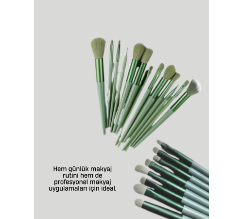 Kusursuz Makyaj İçin Yumuşak ve Dayanıklı Makyaj Fırça Seti