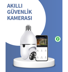 Kompakt Tasarımlı Gece Görüşlü Kablosuz Kamera