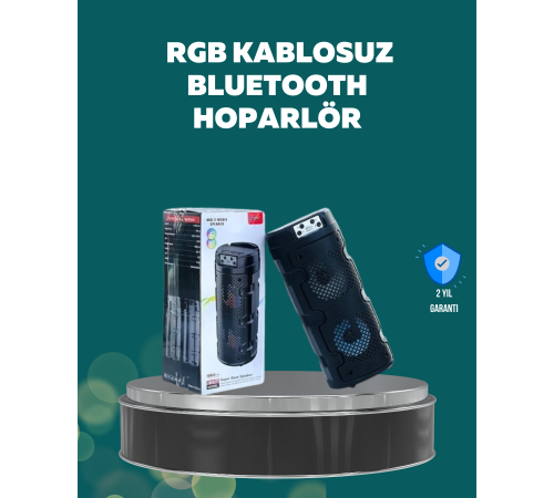 Uzun Pil Ömrü Sunan Kablosuz Bluetooth Hoparlör