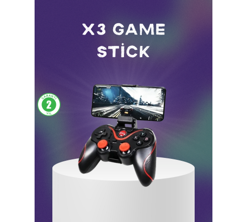 Telefon, Tablet ve PC İçin Çok Fonksiyonlu Bluetooth Gamepad