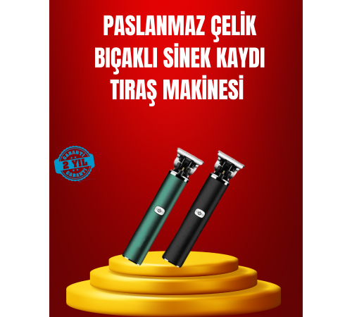 Ergonomik Tasarımlı Dayanıklı Metal Gövdeli Saç Kesme Makinesi