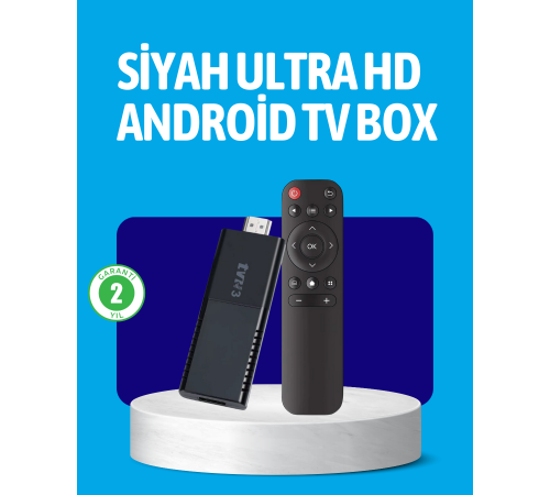 Android TV Stick 2GB RAM 16GB Depolama Kapasiteli