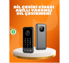 Seyahat ve İş İçin Çok Dilli Taşınabilir Çeviri Makinesi