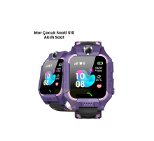 S10 Mor Akıllı Çocuk Saati