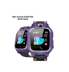 S10 Mor Akıllı Çocuk Saati