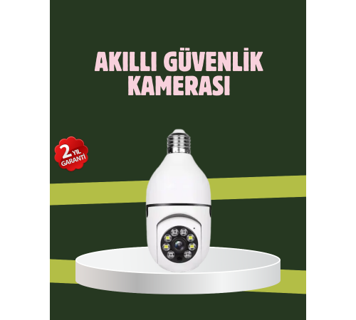 Yüksek Çözünürlüklü Kablosuz Akıllı Güvenlik Kamerası