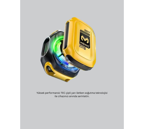 Type-C Girişli AI Modlu Yüksek Performanslı Telefon Soğutucu