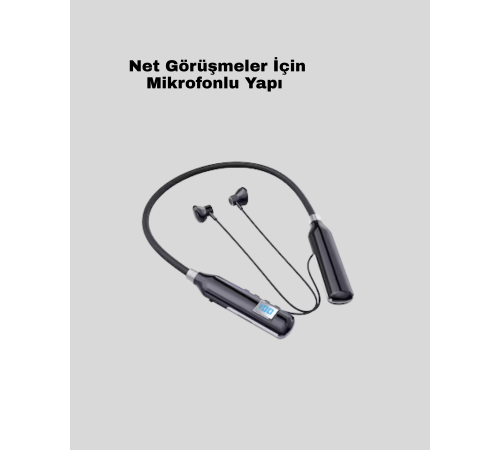 Ergonomik Tasarımlı IPX4 Suya Dayanıklı Bluetooth Kulaklık