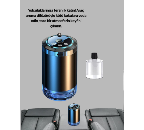 Dayanıklı Alaşım Gövdeli Çok Fonksiyonlu Araç Difüzör