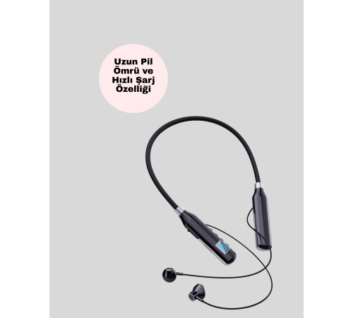 Ergonomik Tasarımlı IPX4 Suya Dayanıklı Bluetooth Kulaklık