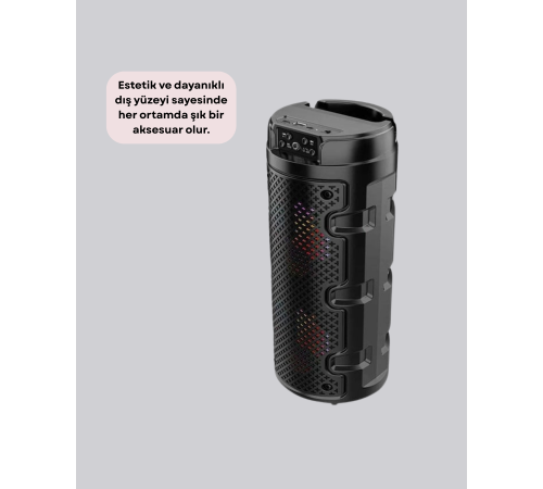 Uzun Pil Ömrü Sunan Kablosuz Bluetooth Hoparlör