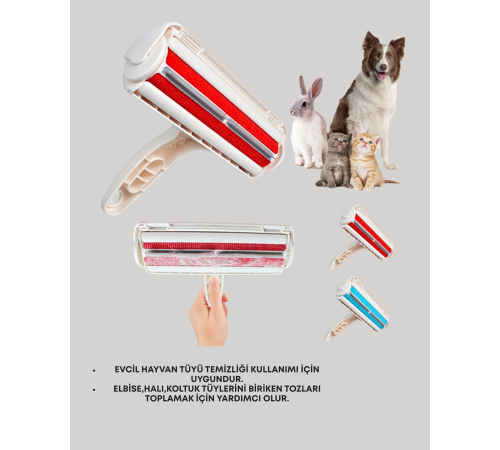 Yeniden Kullanılabilir Evcil Hayvan Tüy Toplayıcı – Pratik ve Ekonomik