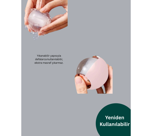 Kompakt ve Taşınabilir Tüy Temizleme Topu – Su ile Kolay Temizlik