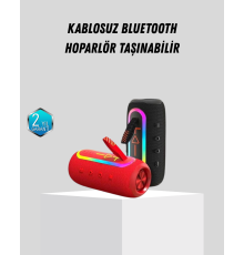 Yeni Nesil Bluetooth 5.1 Hoparlör – Güçlü Ses, Hızlı Bağlantı, Uzun Pil Ömrü