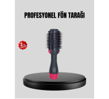 220°C Profesyonel Fön Tarağı – Negatif İyon Teknolojili, 3 Isı Kademeli, 1200W