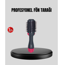220°C Profesyonel Fön Tarağı – Negatif İyon Teknolojili, 3 Isı Kademeli, 1200W