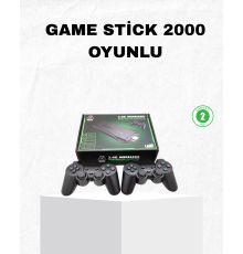 4K Destekli Kablosuz Retro Atari Oyun Konsolu – 20000 Oyun, 2 Kolu