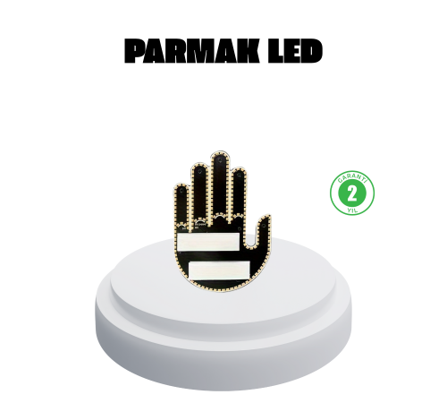 176 LED Amber Renkli El Hareketiyle Kontrol Edilen Motosiklet Dönüş Sinyali