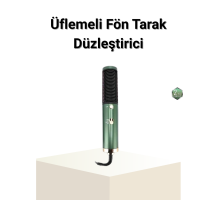 Seramik Plakalı Saç Düzleştirici – 200°C Ayarlanabilir Isı, İyon Teknolojisi