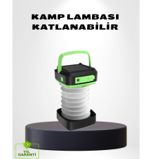 Şarjlı LED Lamba – Dokunmatik Sensörlü, 3 Kademeli Parlaklık